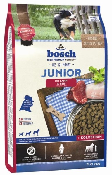 Bosch Junior Lamm & Reis 3 kg Hundefutter