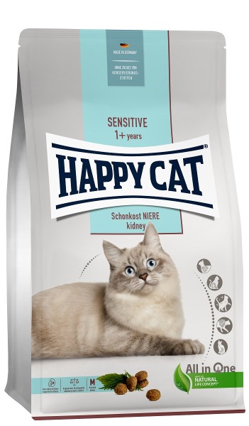 Happy Cat Sensitive Schonkost Niere 1,3kg Katzenfutter