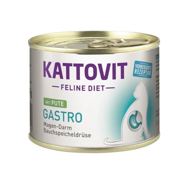 Kattovit Dose Feline Diet Gastro Pute 12 x 185g