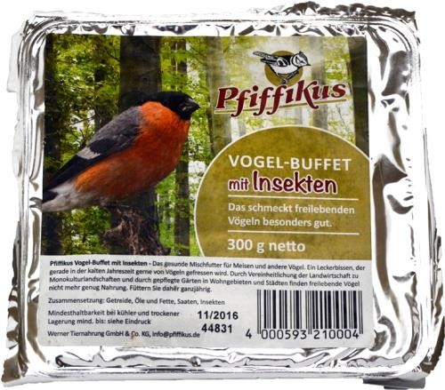 Pfiffikus Vogel-Buffet Insekten 11 x 300g Vogelfutter