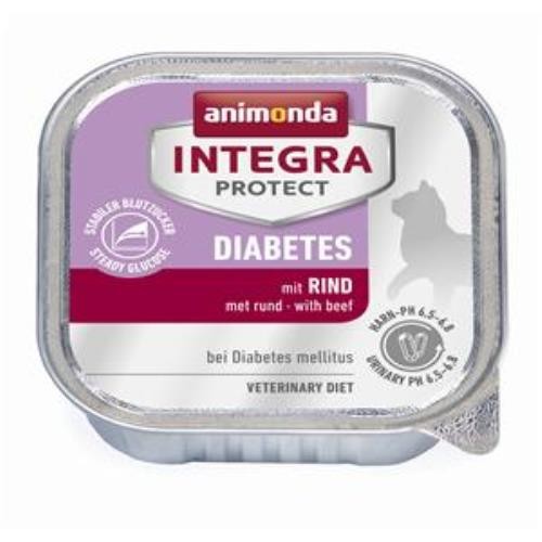 Animonda Integra Diabetes Rind 16 x 100g Schale Katzenfutter