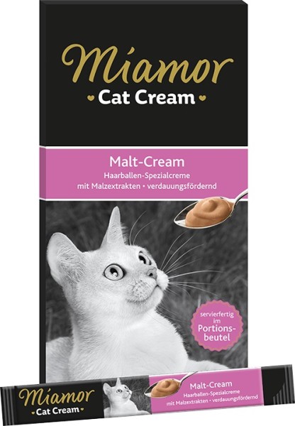 Miamor Cat Confect Malt Cream 11x6x15g Katzensnack