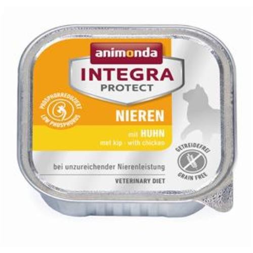 Animonda Integra Niere Huhn 16 x 100g Schale Katzenfutter