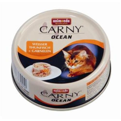 Animonda Carny Ocean Thunfisch & Garnelen 12 x 80g Dose Katzenfutter