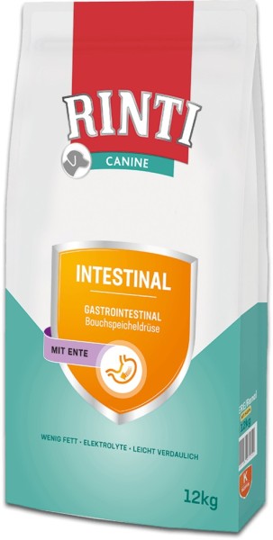 Finnern Rinti Canine Intestinal Ente 12kg Hundefutter bei gastrointestinalen Problemen