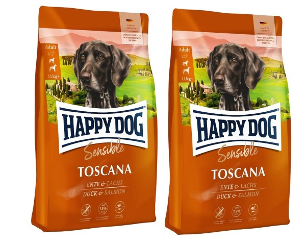 Happy Dog Supreme Sensible Toscana 2 x 12,5 kg getreidefreies Hundefutter