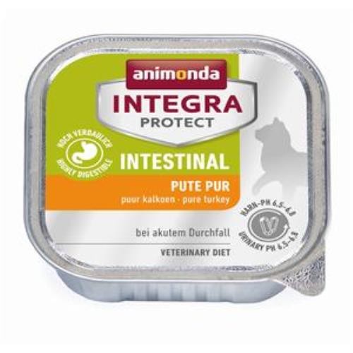 Animonda Integra Protect Intestinal Pute pur 16 x 100g Schale Katzenfutter