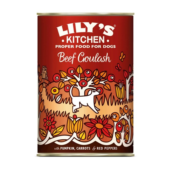 Lilys Kitchen Dog Beef Goulash 6 x 400g Hundefutter
