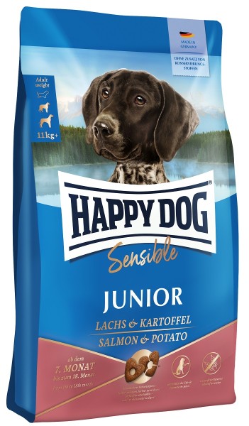 Happy Dog Sensible Junior Lachs & Kartoffel 4kg Hundefutter