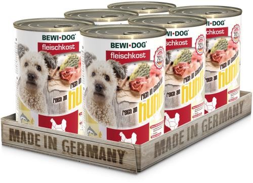 BEWI DOG Reich an Huhn 6 x 400g Dosen Hundefutter