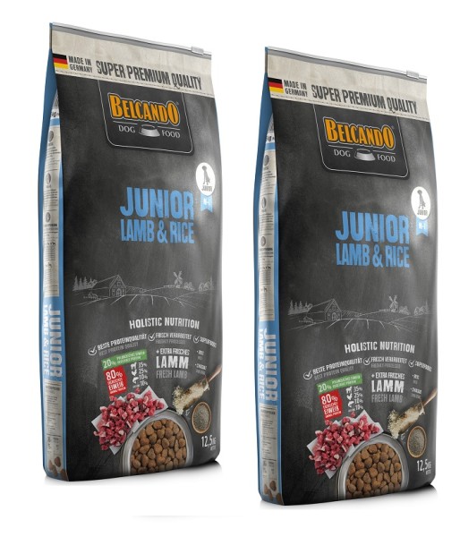 Belcando Junior Lamb & Rice 2 x 12,5 kg für Junghunde Lamb & Rice