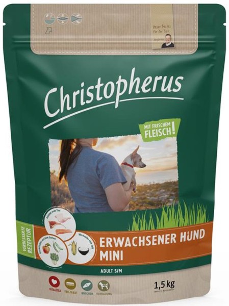 Christopherus Erwachsener Hund Mini 1,5kg
