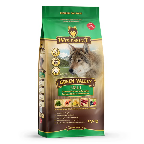 Wolfsblut Green Valley 12,5kg getreidefreies Hundefutter