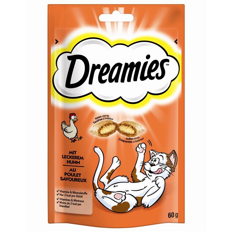 Dreamies Hühnchen 6 x 60 g Katzensnack