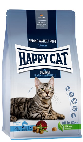 Happy Cat Culinary Adult Quellwasser Forelle 10kg Katzenfutter