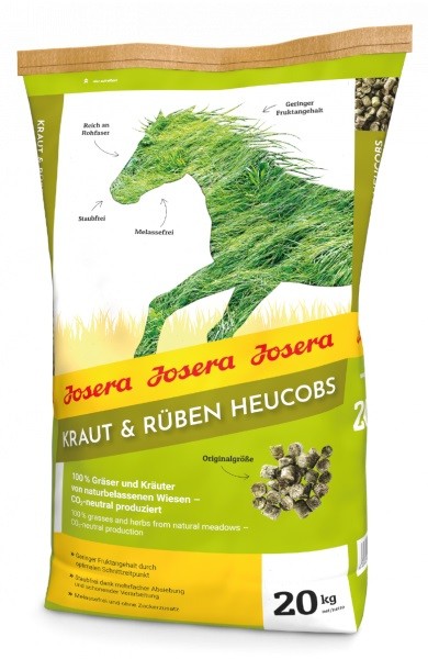 Josera Kraut & Rüben Heucobs 20kg Pferdefutter