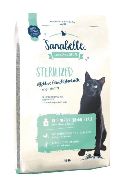 Sanabelle Sterilized 10 kg für sterilisierte Katzen