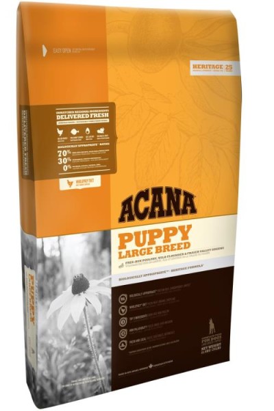 Acana Heritage Dog Puppy Large Breed 11,4kg für Welpen Getreidefrei