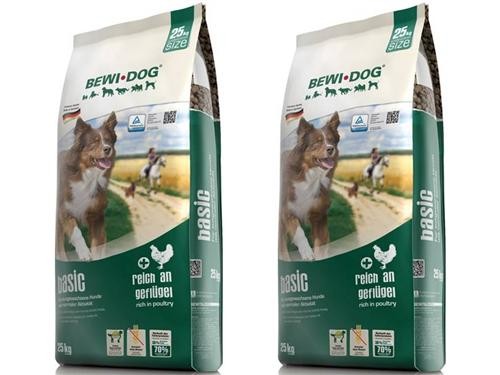 Bewi Dog Basic 2 x 25 kg Hundefutter