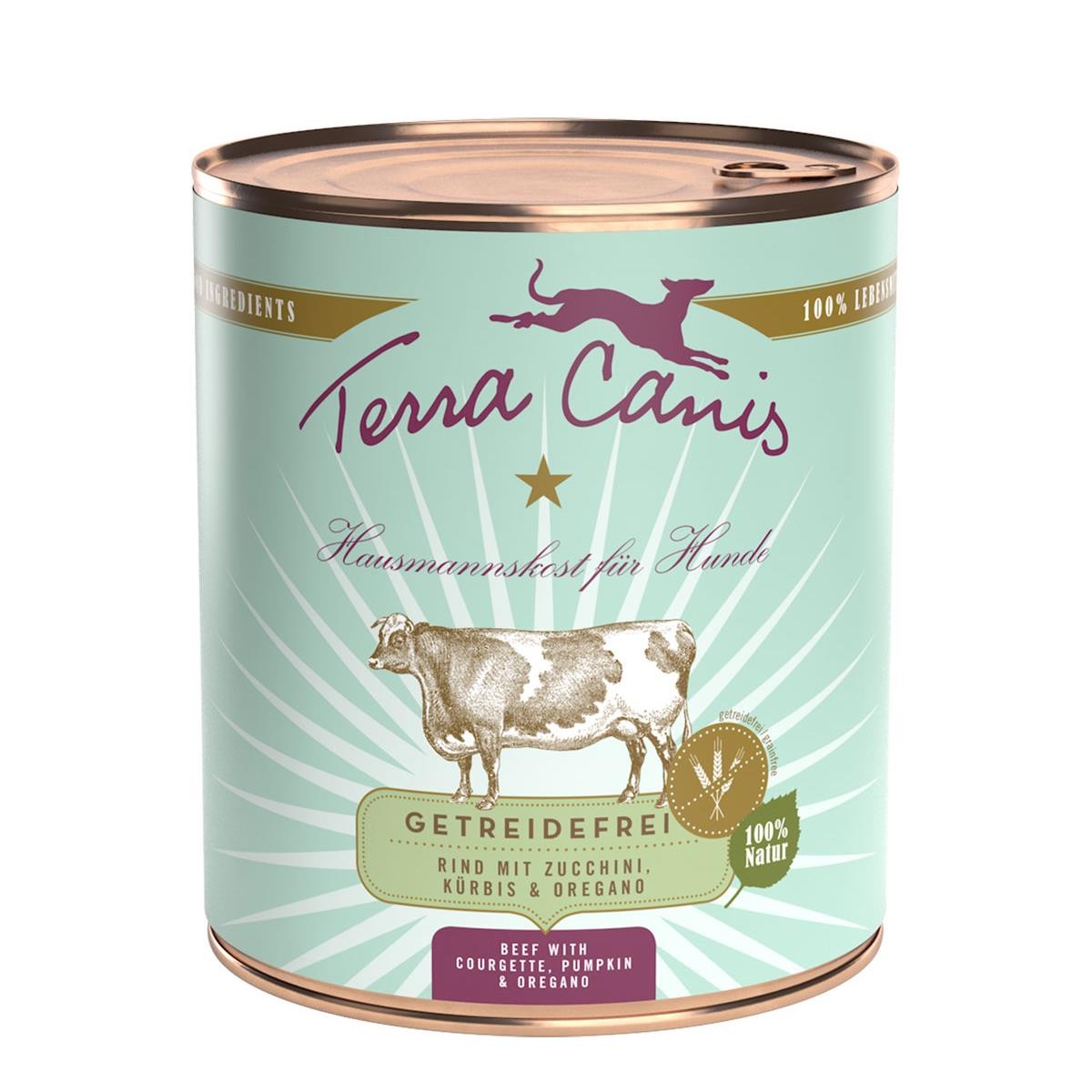 Terra Canis Sensitive Rind mit Zucchini 6 x 800g getreidefrei
