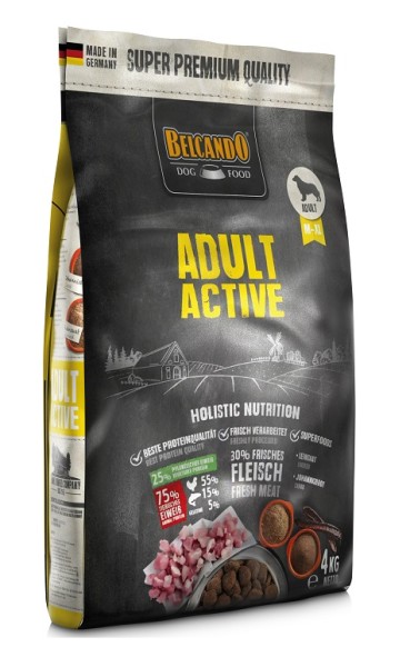 Belcando Adult Active 4,0 kg für ausgewachsene Hunde mit erhöhter Aktivität