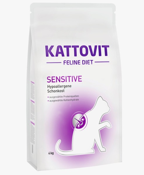 Kattovit Feline Diet Sensitive 4kg speziell für sensible Katzen